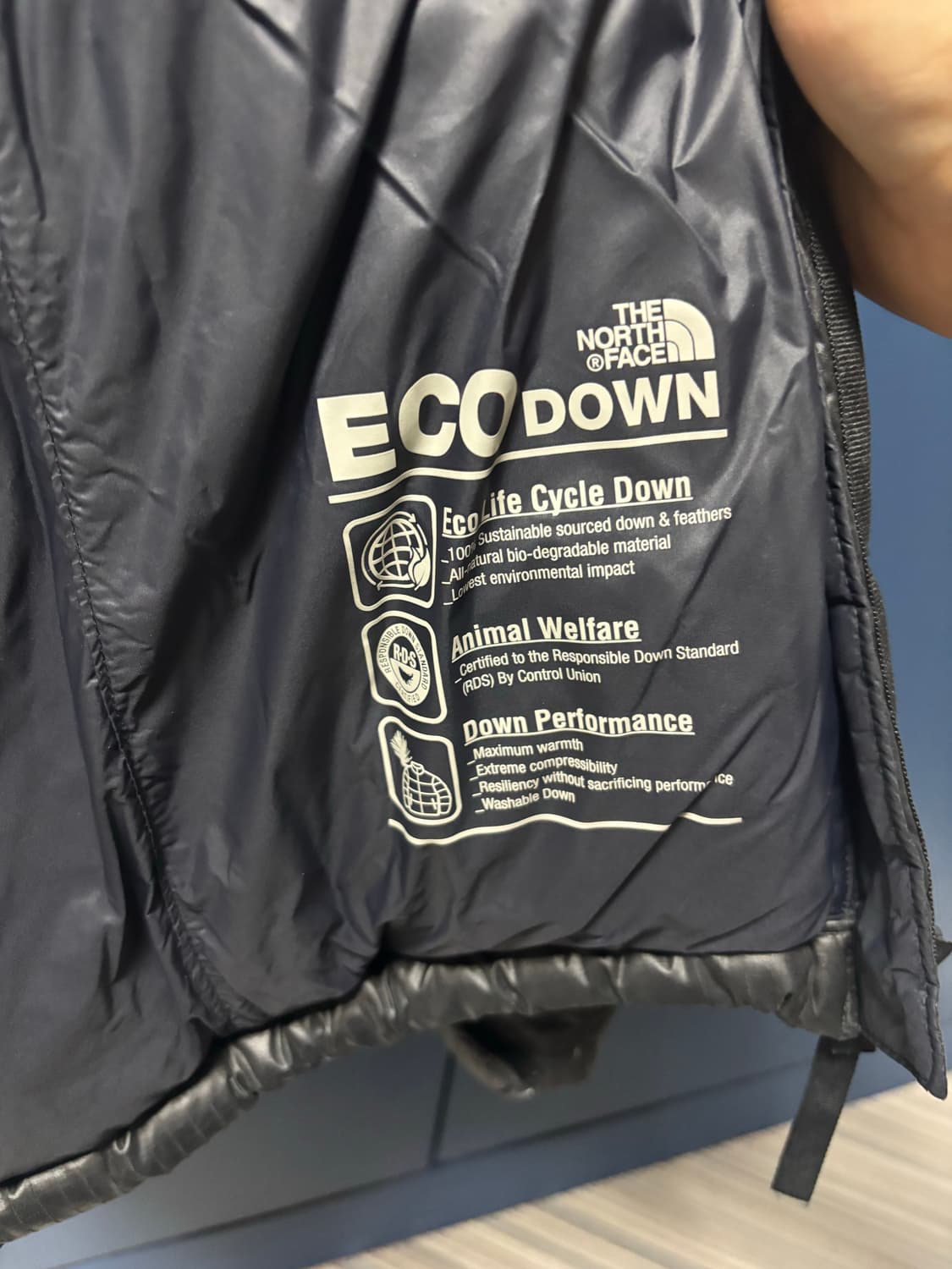 노스페이스 화이트라벨 패딩 M 상품이미지5