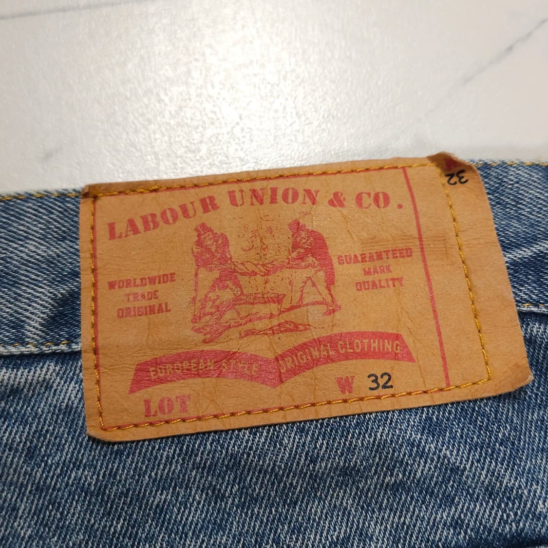 32)LABOUR UNION 레이버 유니온 워크웨어 데님팬츠 상품이미지7