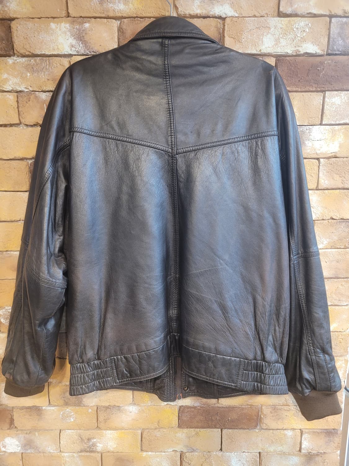 90' 입생로랑 빈티지 양가죽 자켓 105 상품이미지2