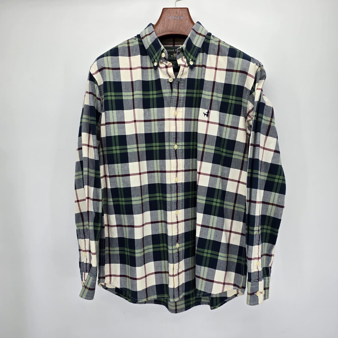 아메리칸 빈티지 감성 체크 셔츠 상품이미지1