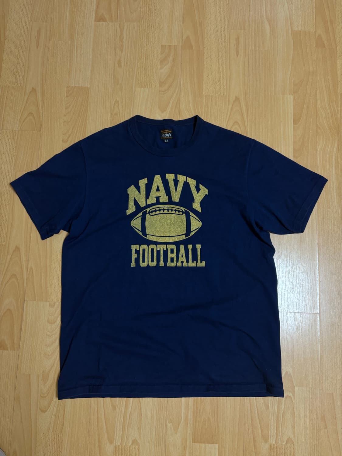 리얼맥코이 반팔 티셔츠 42 (네이비) 상품이미지1