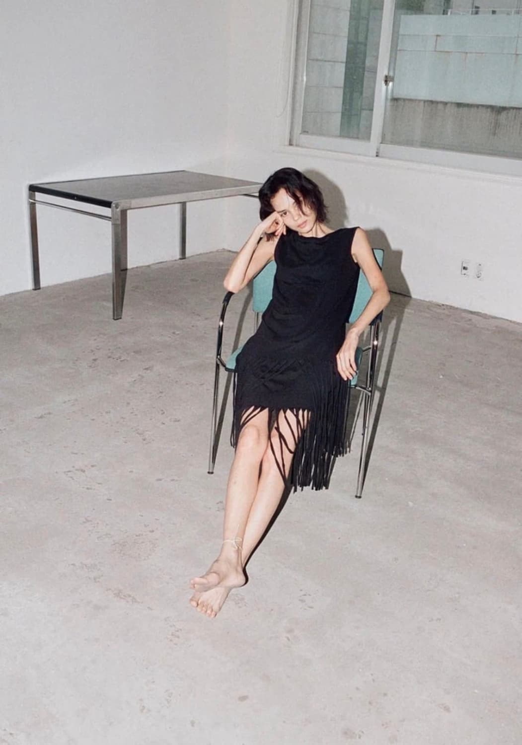 토콜 Tocoll 테슬 원피스 상품이미지1