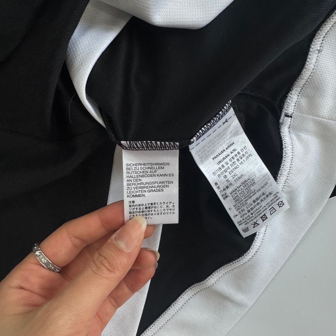 Adidas 아디다스 블랙 롱슬리브 상품이미지6