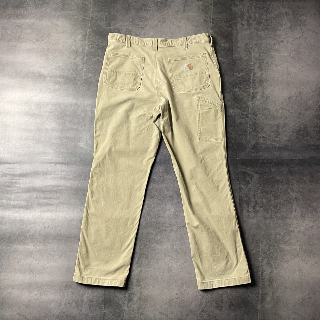 CARHARTT 칼하트 빈티지 베이지 싱글니 워크팬츠 A00350 상품이미지5