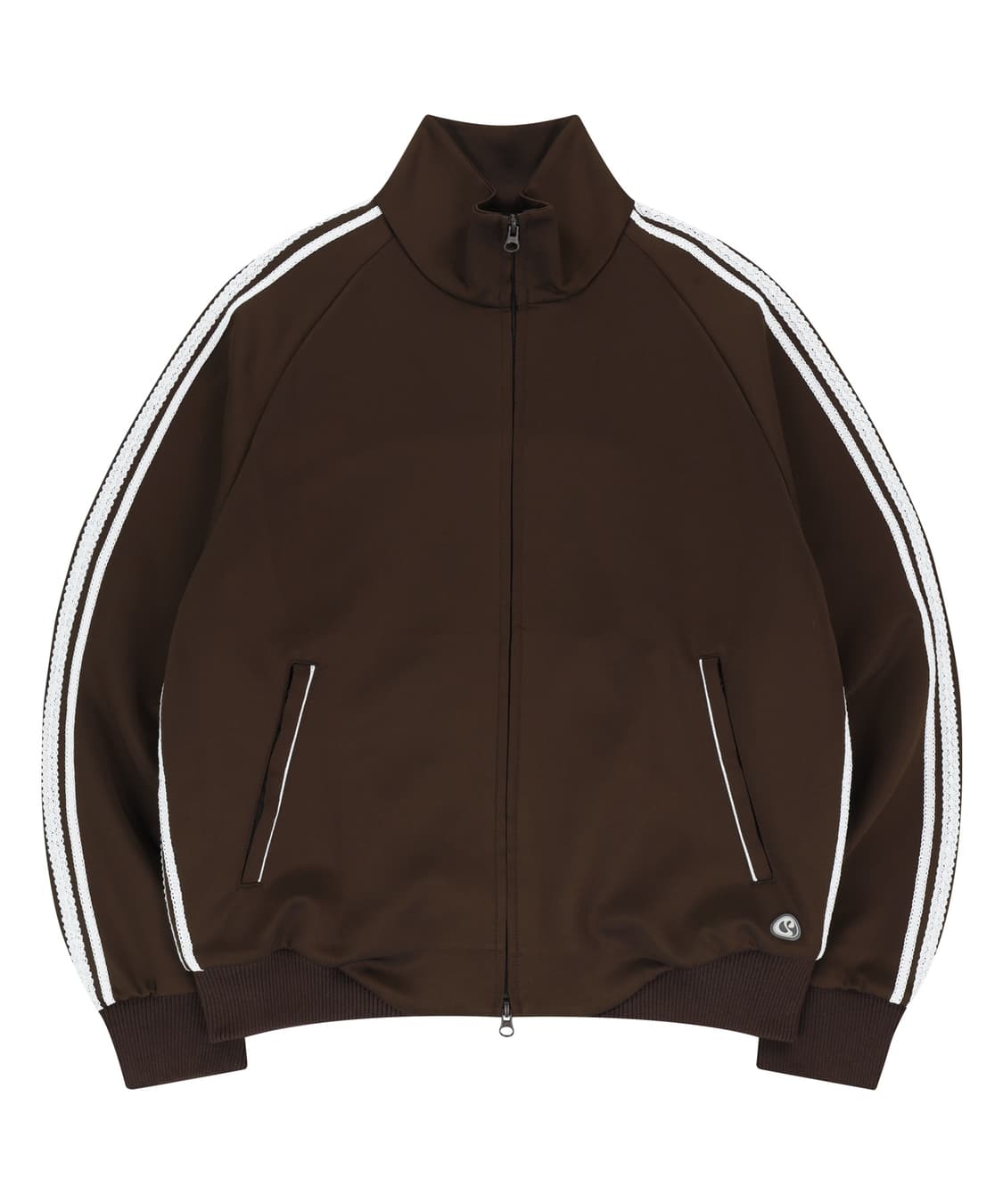 코이세이오 LACE TRACK JAKET BROWN 상품이미지1