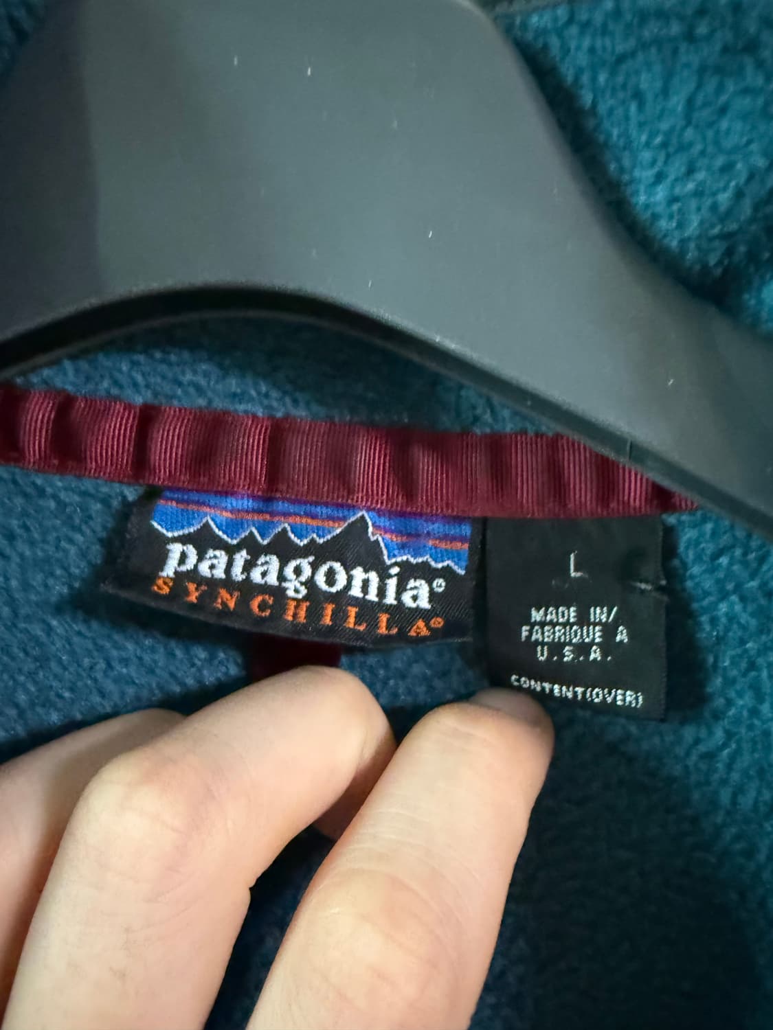 90s 파타고니아 신칠라 made in usa L 상품이미지3