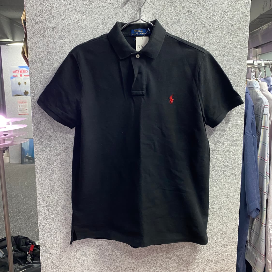 폴로 랄프로렌 레드포니 클래식 슬림핏 반팔 카라티 B4206 상품이미지2