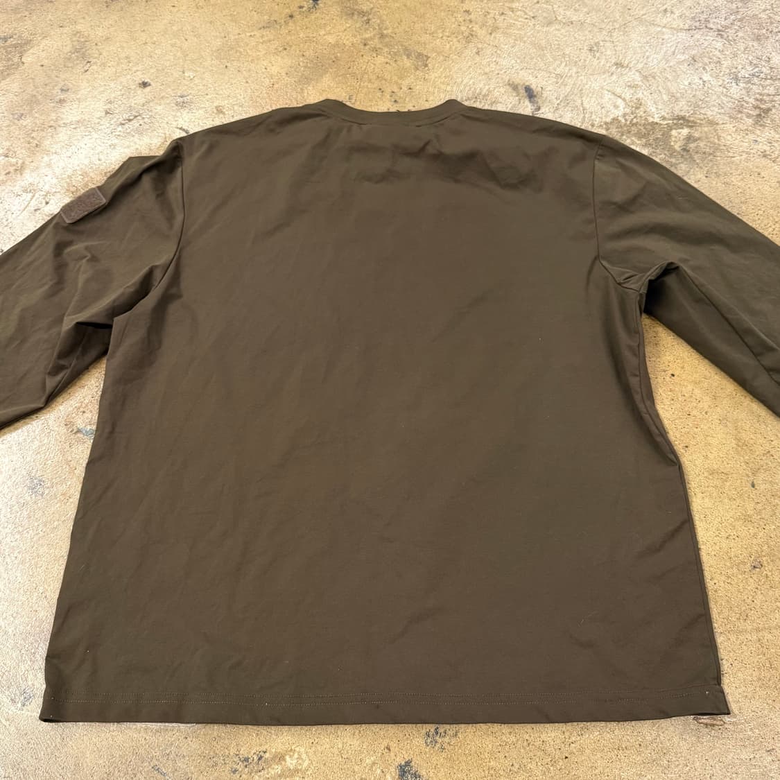 [정품/2XL] 디월트 긴팔 티셔츠 브라운 b12 상품이미지4