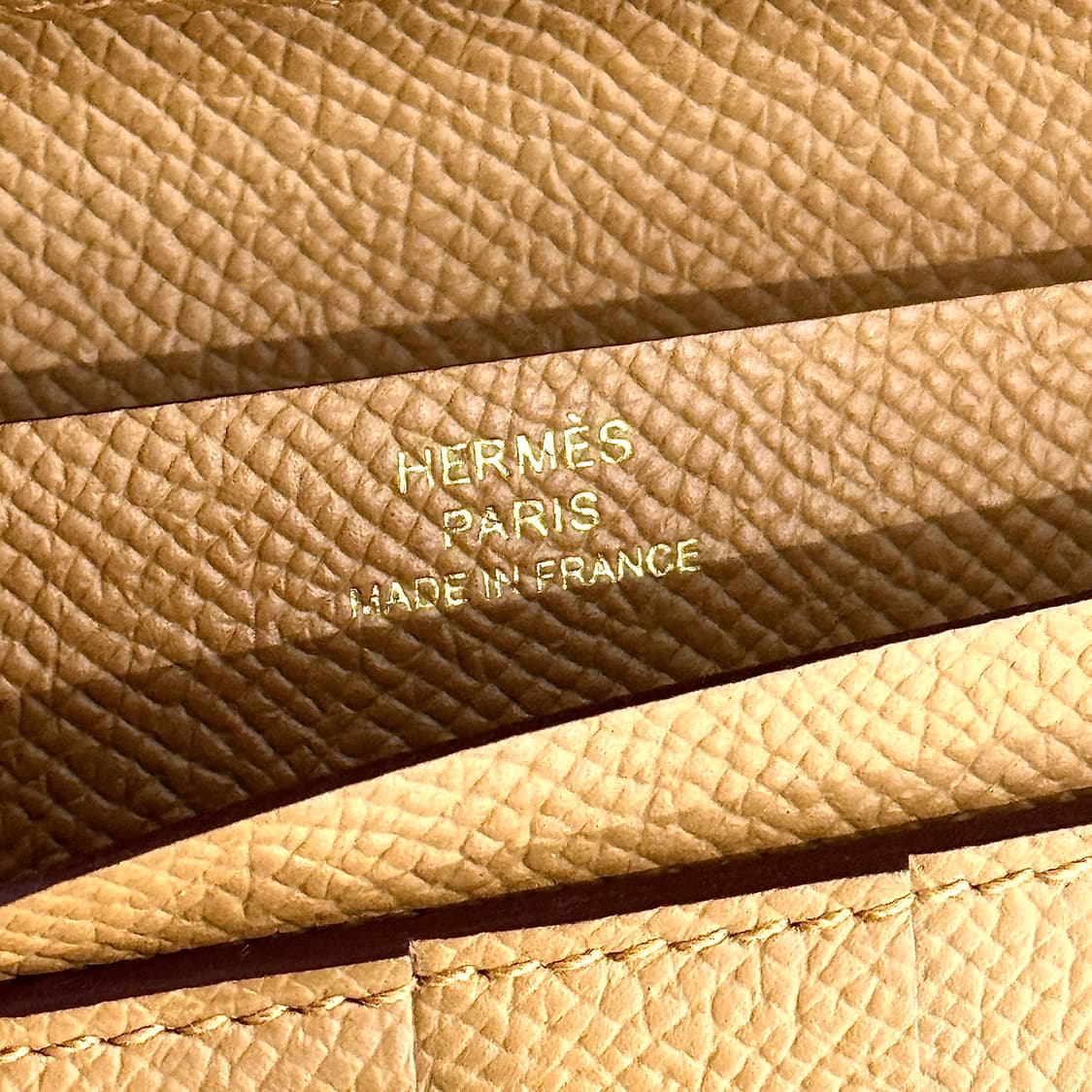 [정품] 에르메스 베안 장지갑 앱송 & 골드  상품이미지4