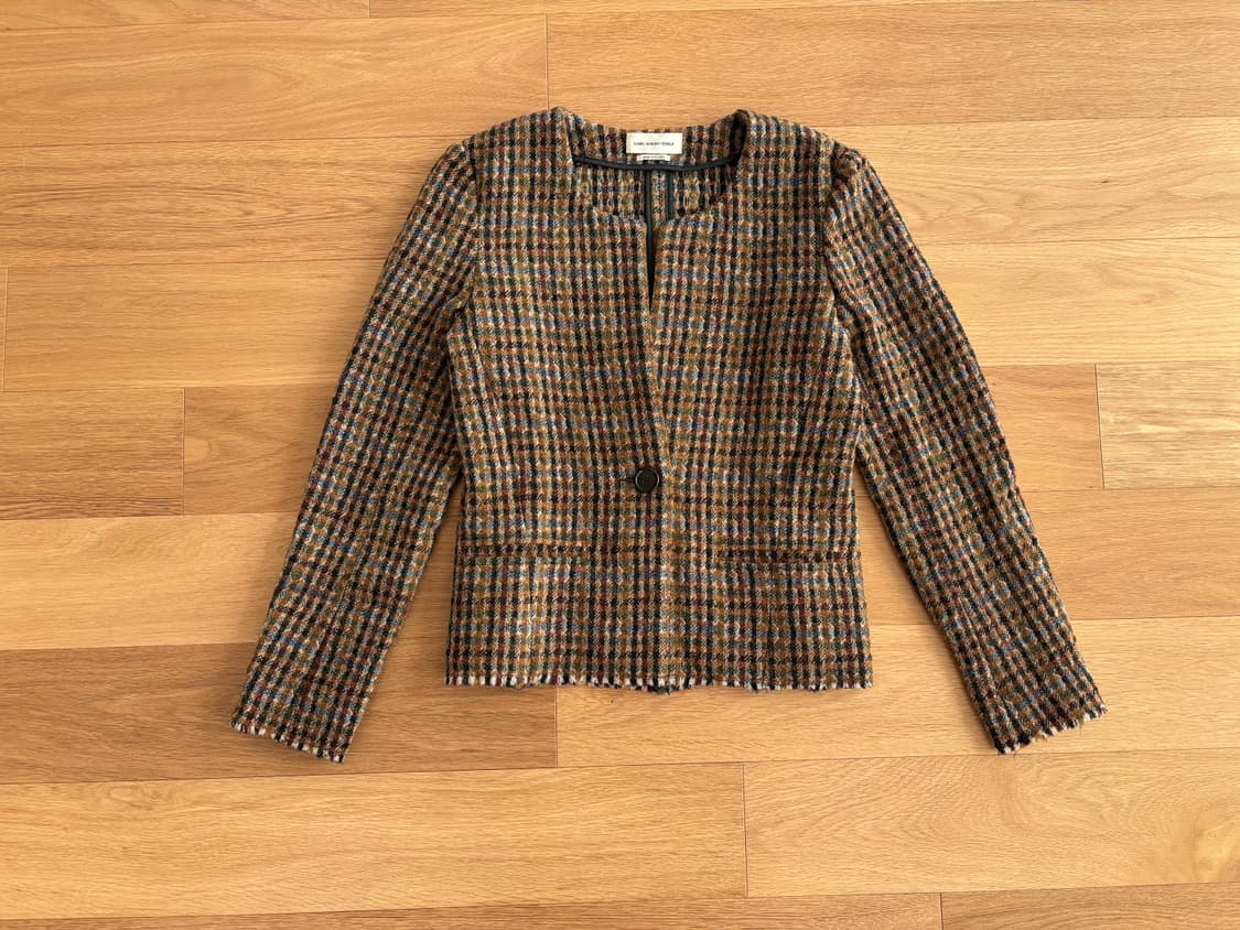 이자벨마랑 에뚜왈 트위드 자켓 38 상품이미지1