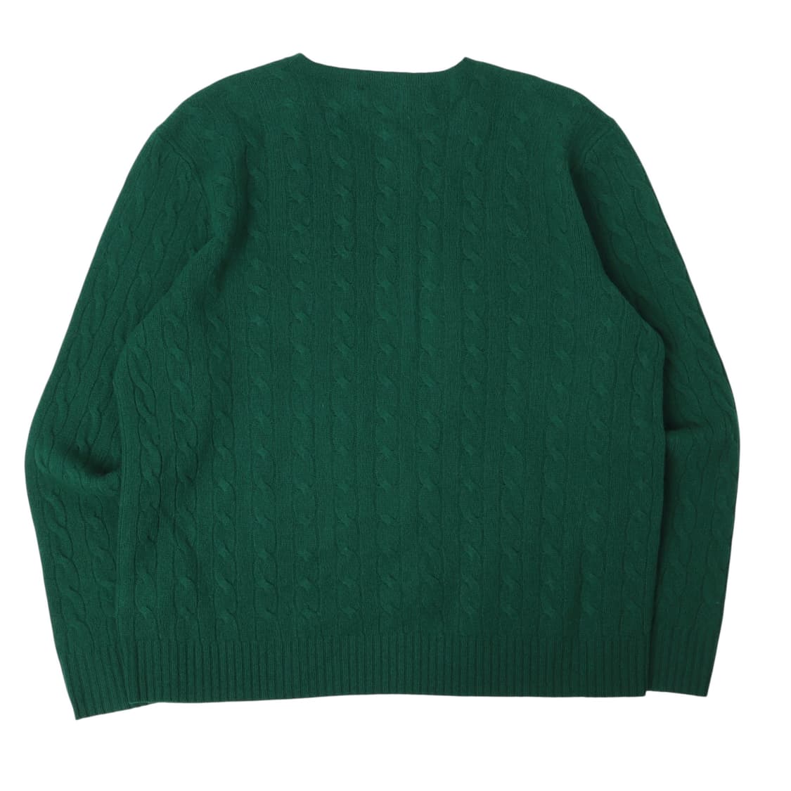 폴로 랄프로렌 QR 그린 울 캐시미어 니트 상품이미지5