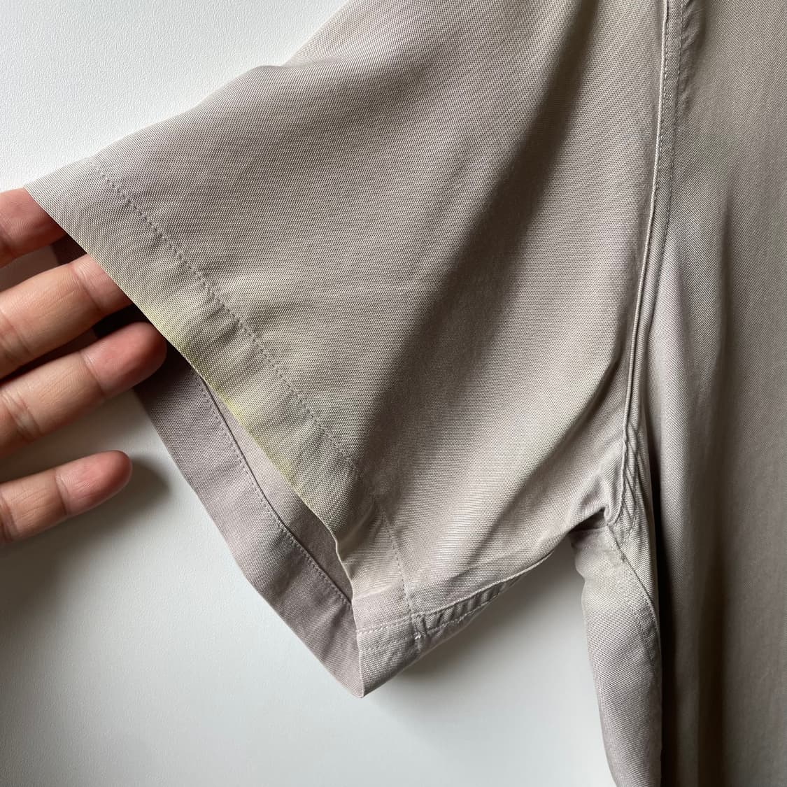 와코마리아 리오셀 오픈카라 마리아 반팔셔츠 상품이미지5