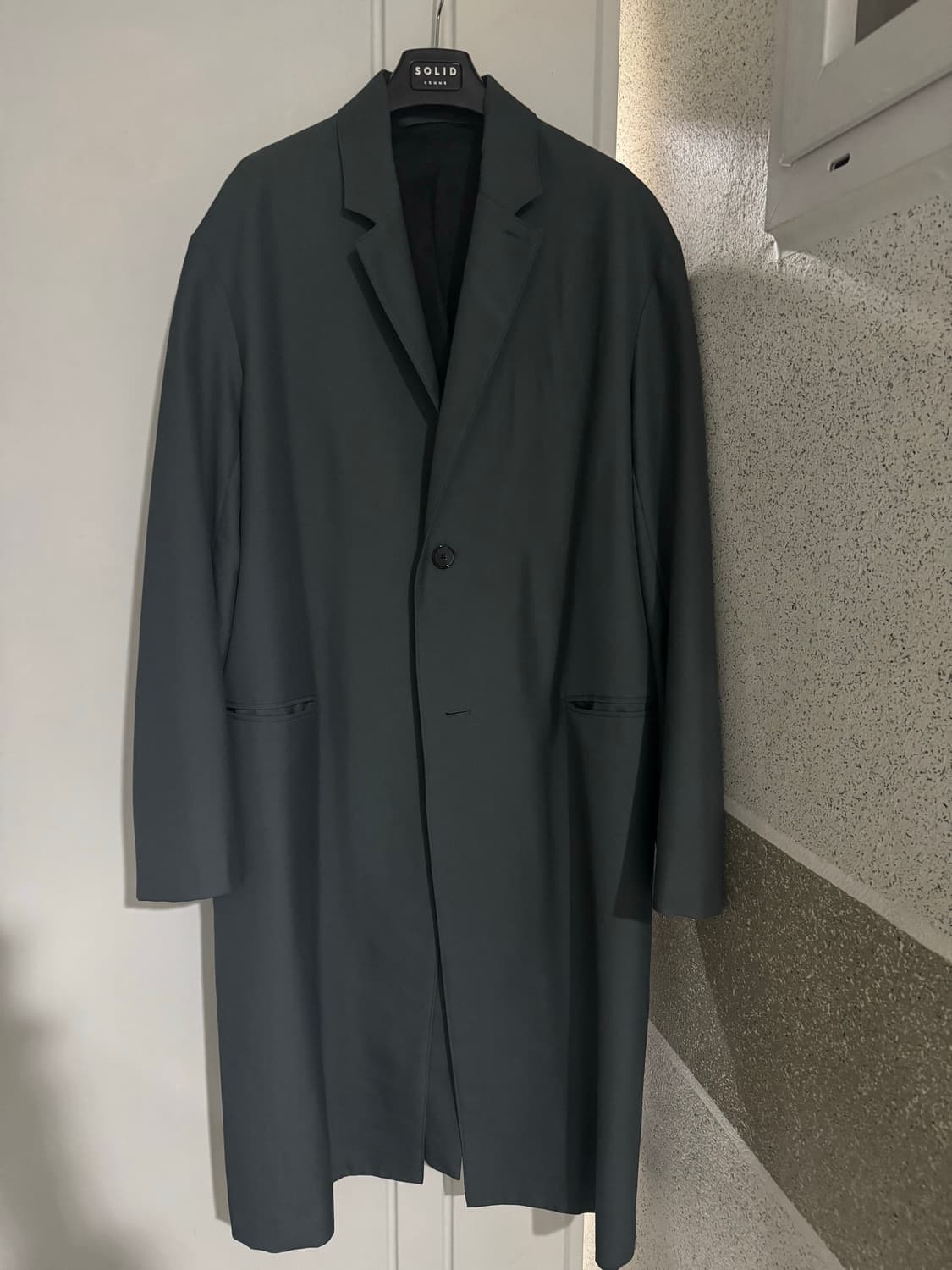 르메르 싱글 트렌치코트 아이언그레이 L 상품이미지1