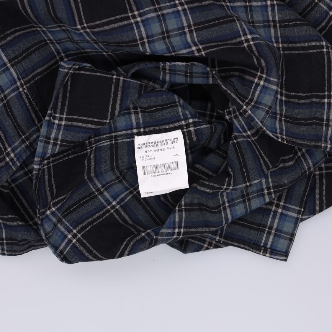 XL 커버낫 체크 셔츠 0601H2 상품이미지4