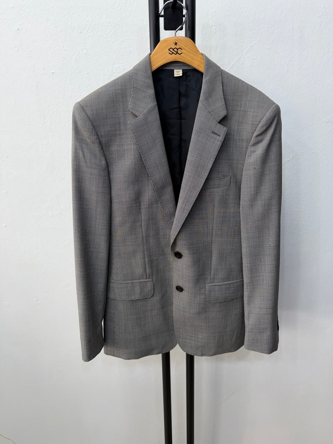 정품) 버버리 남성 체크 자켓 46 상품이미지1