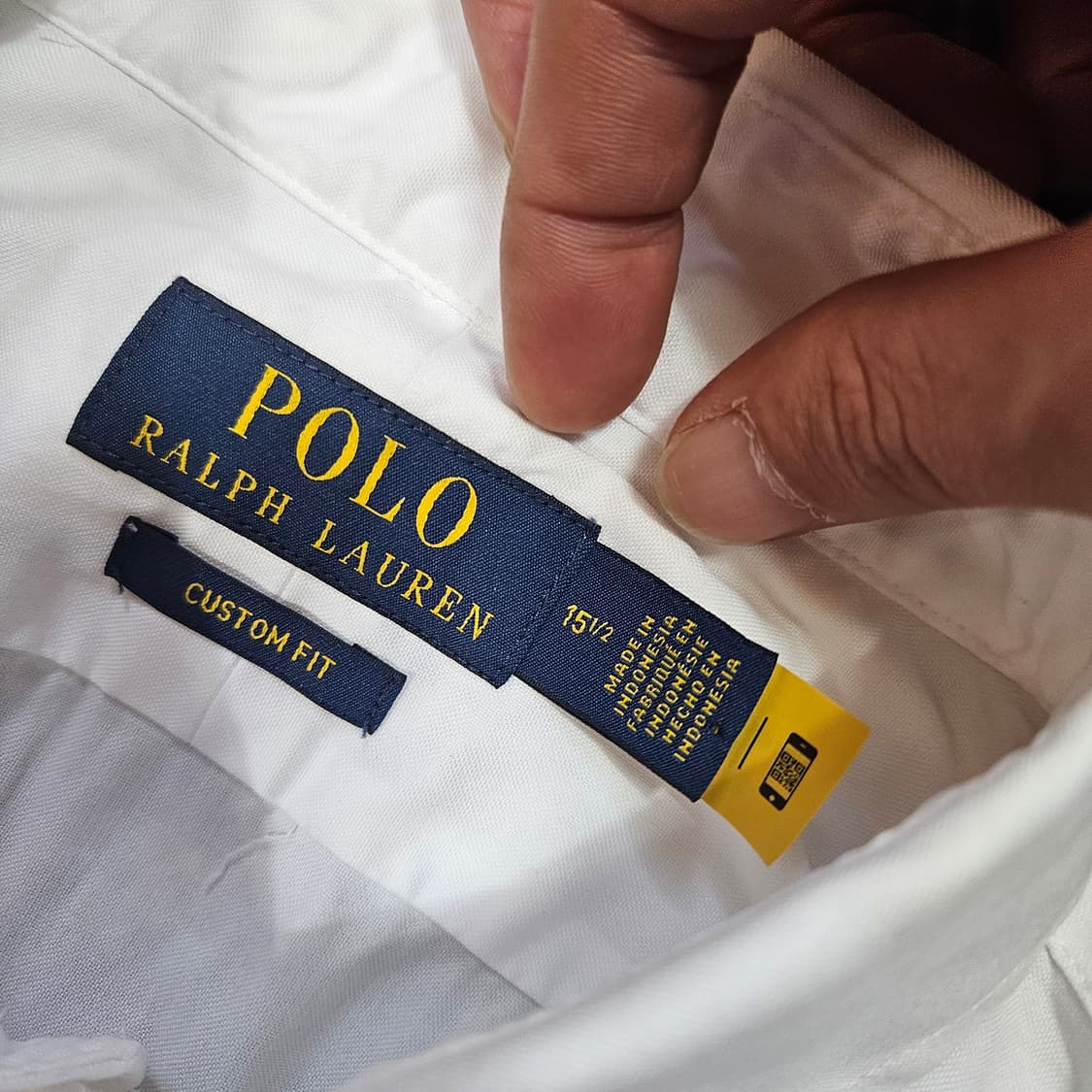 폴로랄프로렌 아이코닉 커스텀핏 셔츠 XL size 상품이미지6