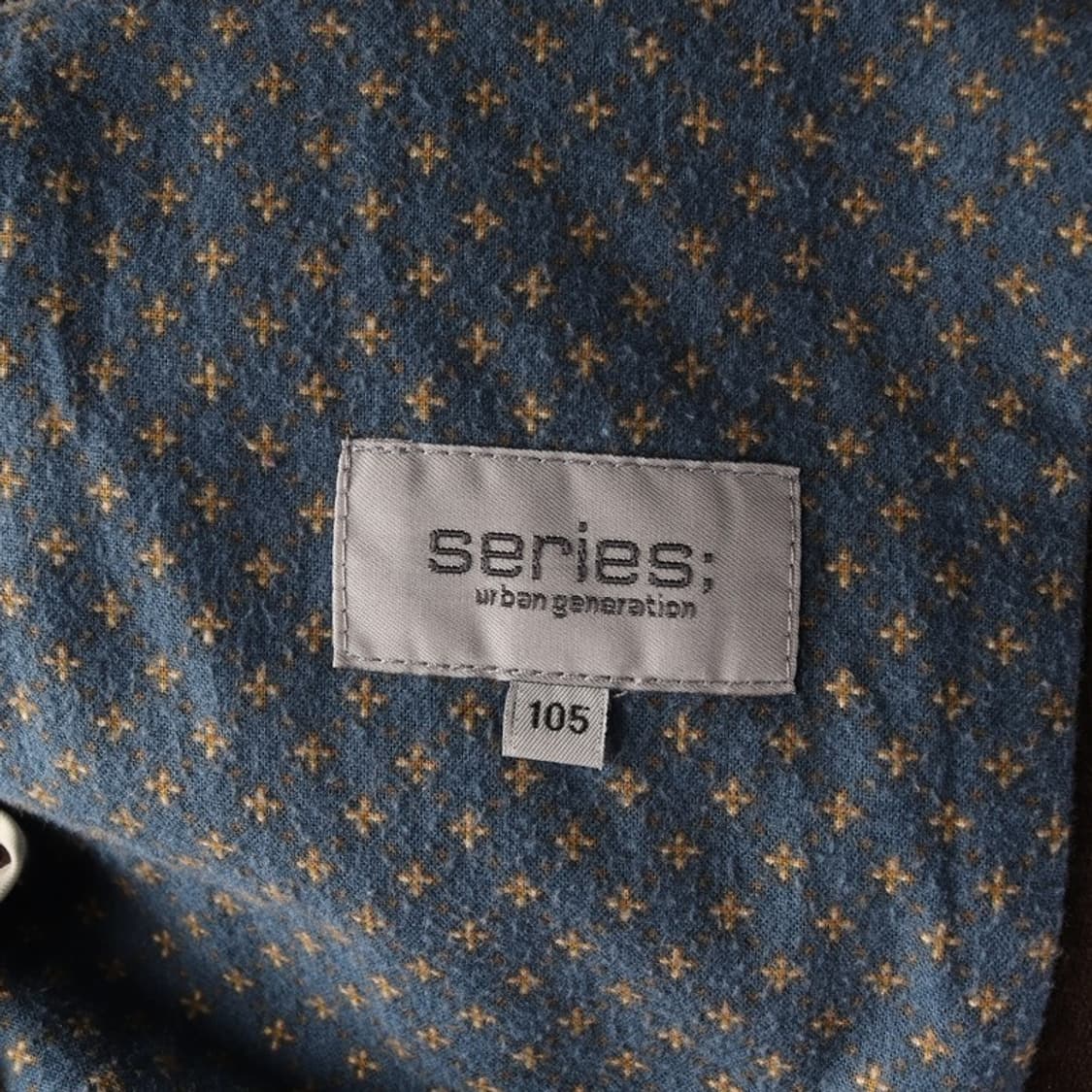 시리즈 다크브라운 울 블렌드 캐주얼 자켓 XL 상품이미지5