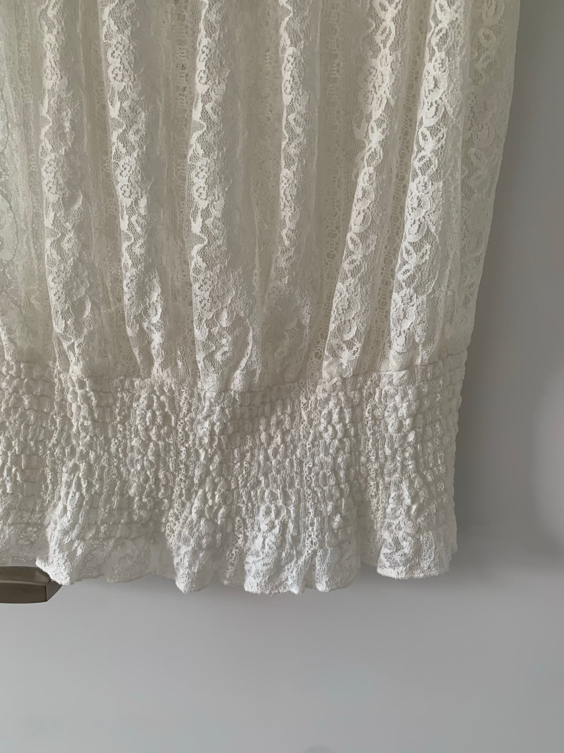 레이스 시스루 탑 상품이미지3