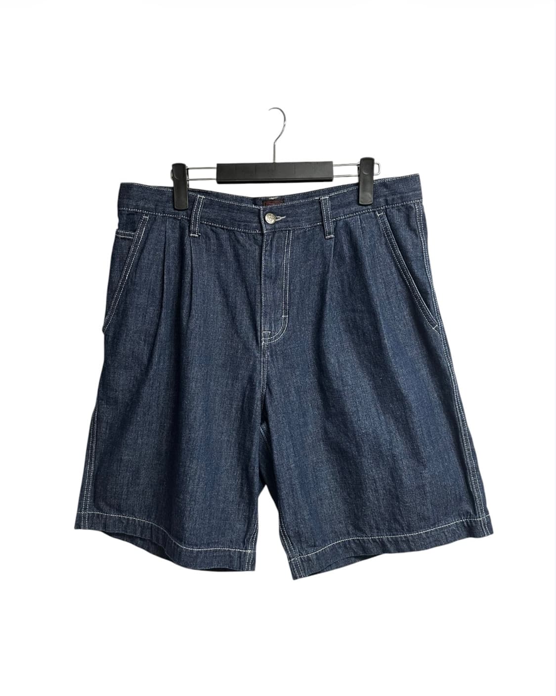 LEE 베이직 버뮤다 데님 쇼츠 인디고 다크 34size 상품이미지1
