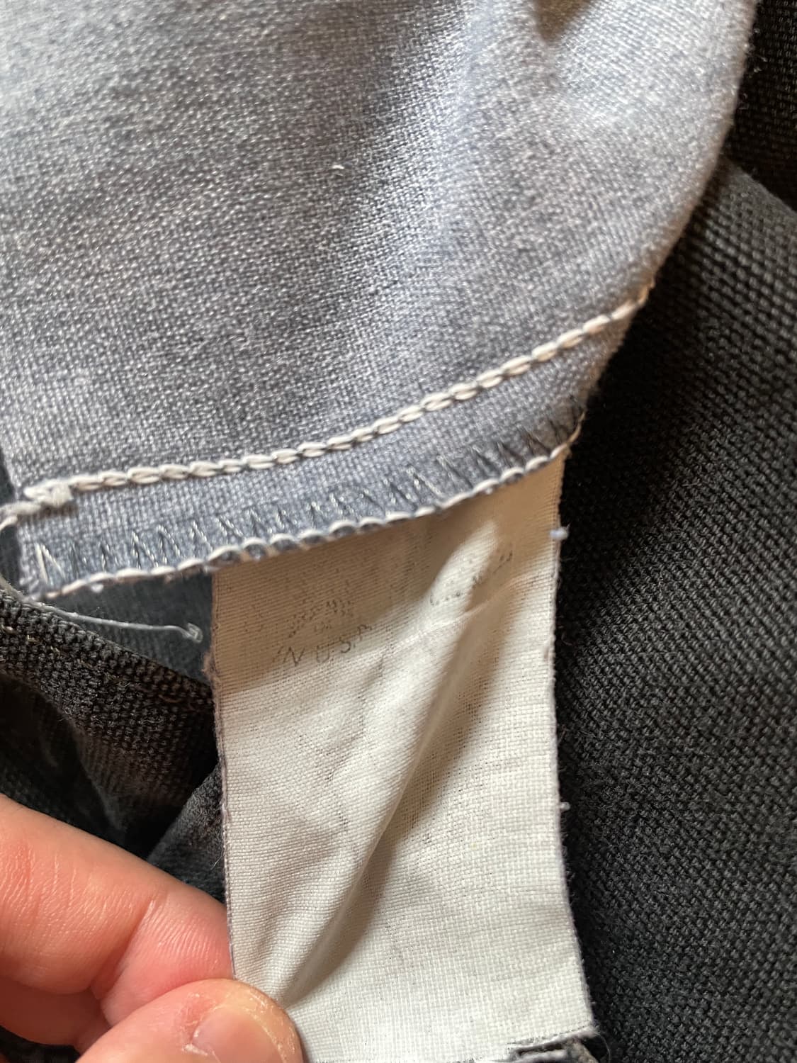 90s Carhartt Double Knee Black  상품이미지4