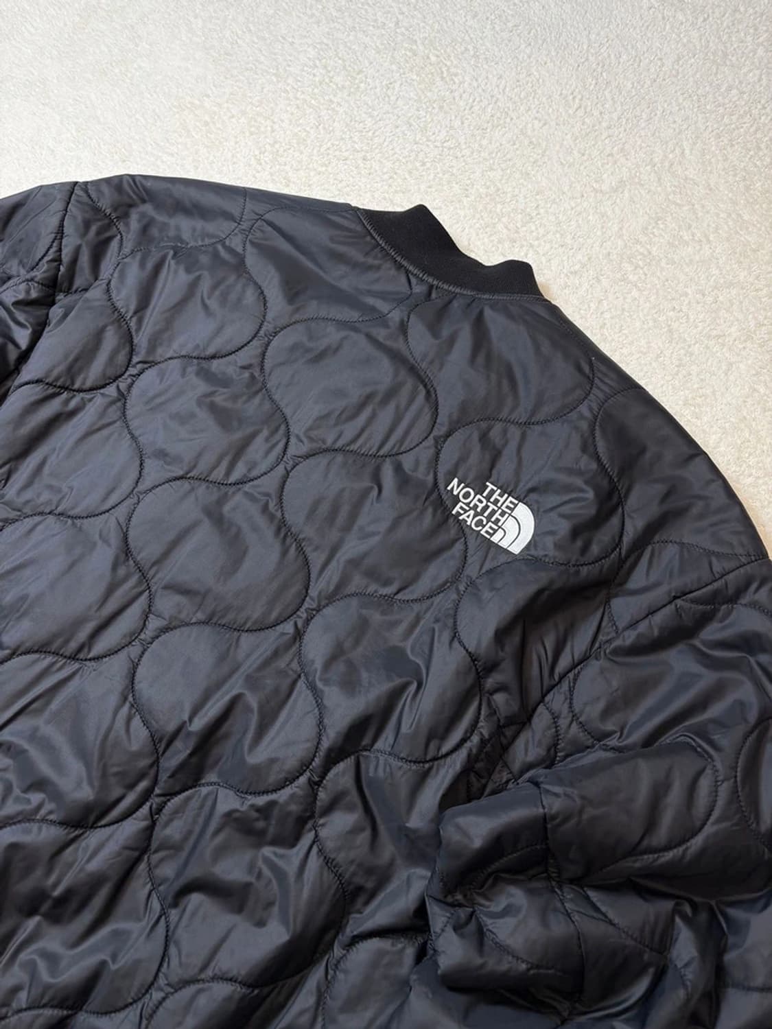 노스페이스 블랙 퀼팅 피스모 패디드 자켓 PN6061    상품이미지7
