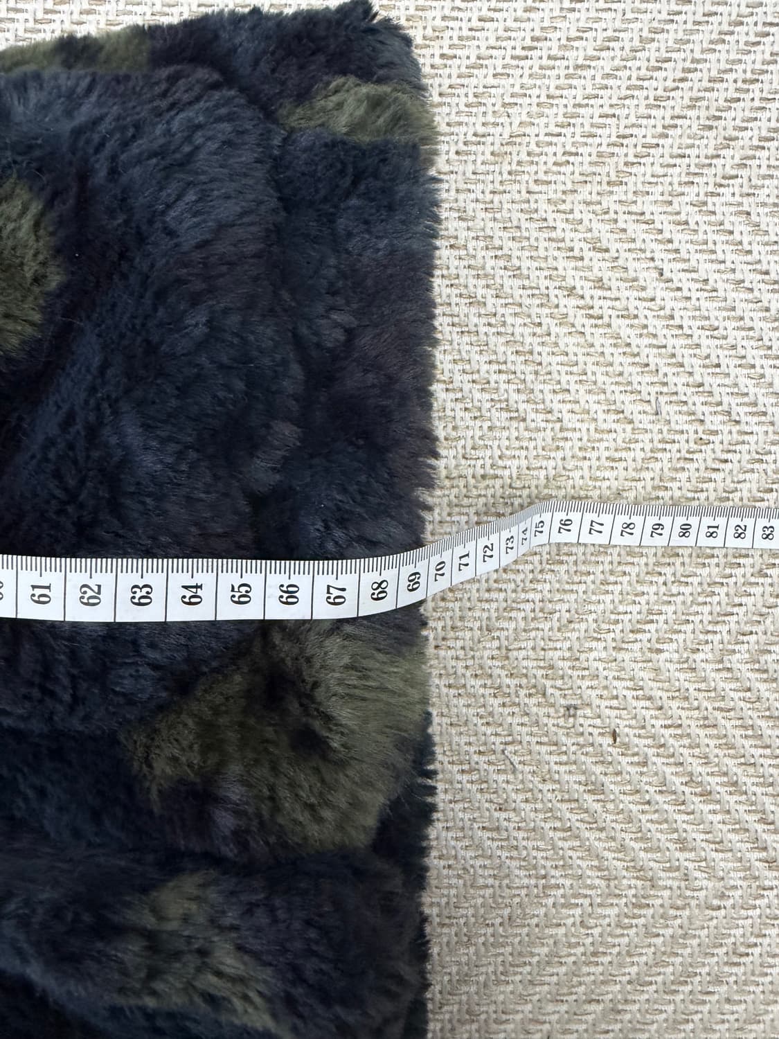 정품) 쟈딕앤볼테르 카모 퍼 자켓 S 상품이미지8