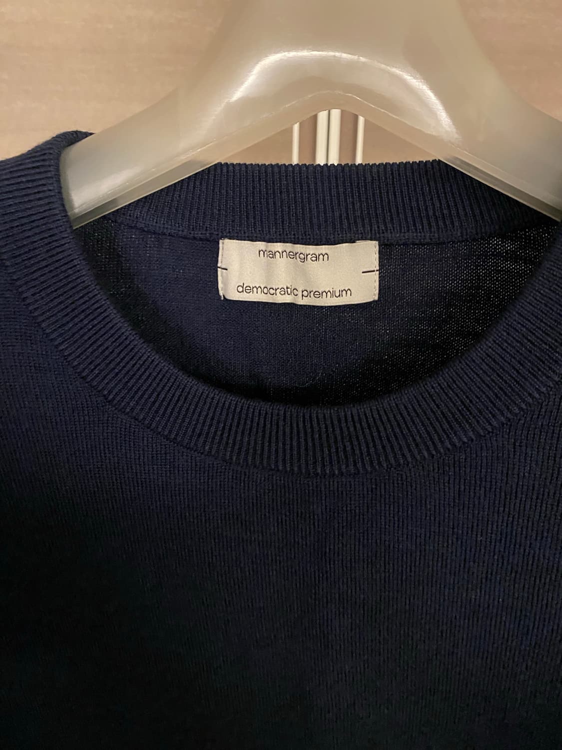 매너그램 이태리 수입원단 니트 L 100 상품이미지3