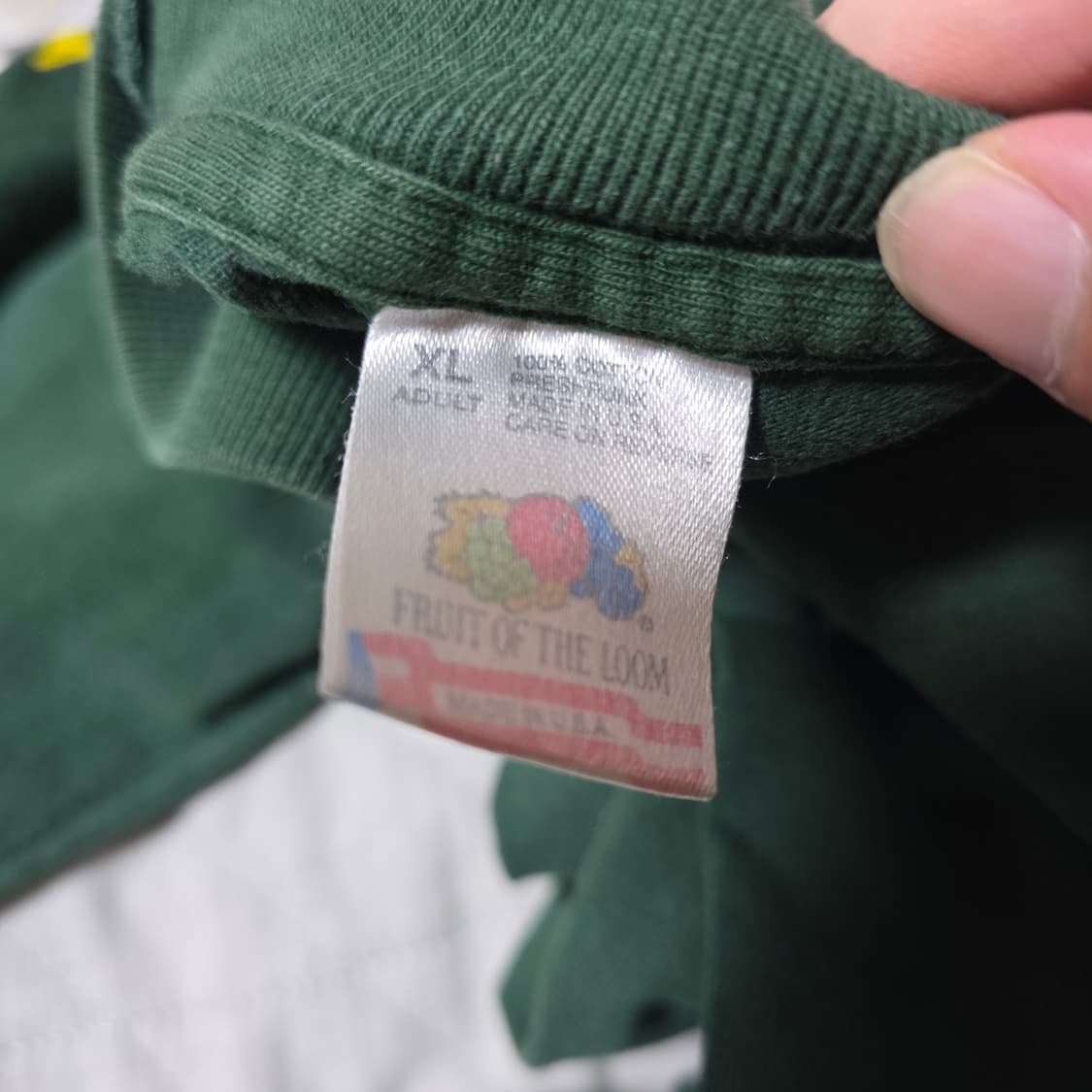[XL] 90s 머신헤드 빈티지 밴드티 그린 롱슬리브 상품이미지8