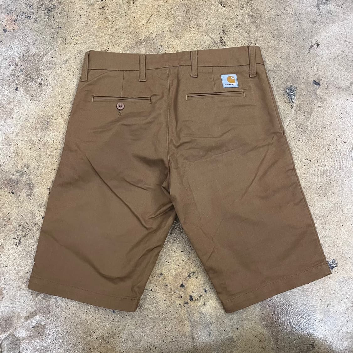 [정품/28] 칼하트 브라운 면바지 반바지 b17 상품이미지2