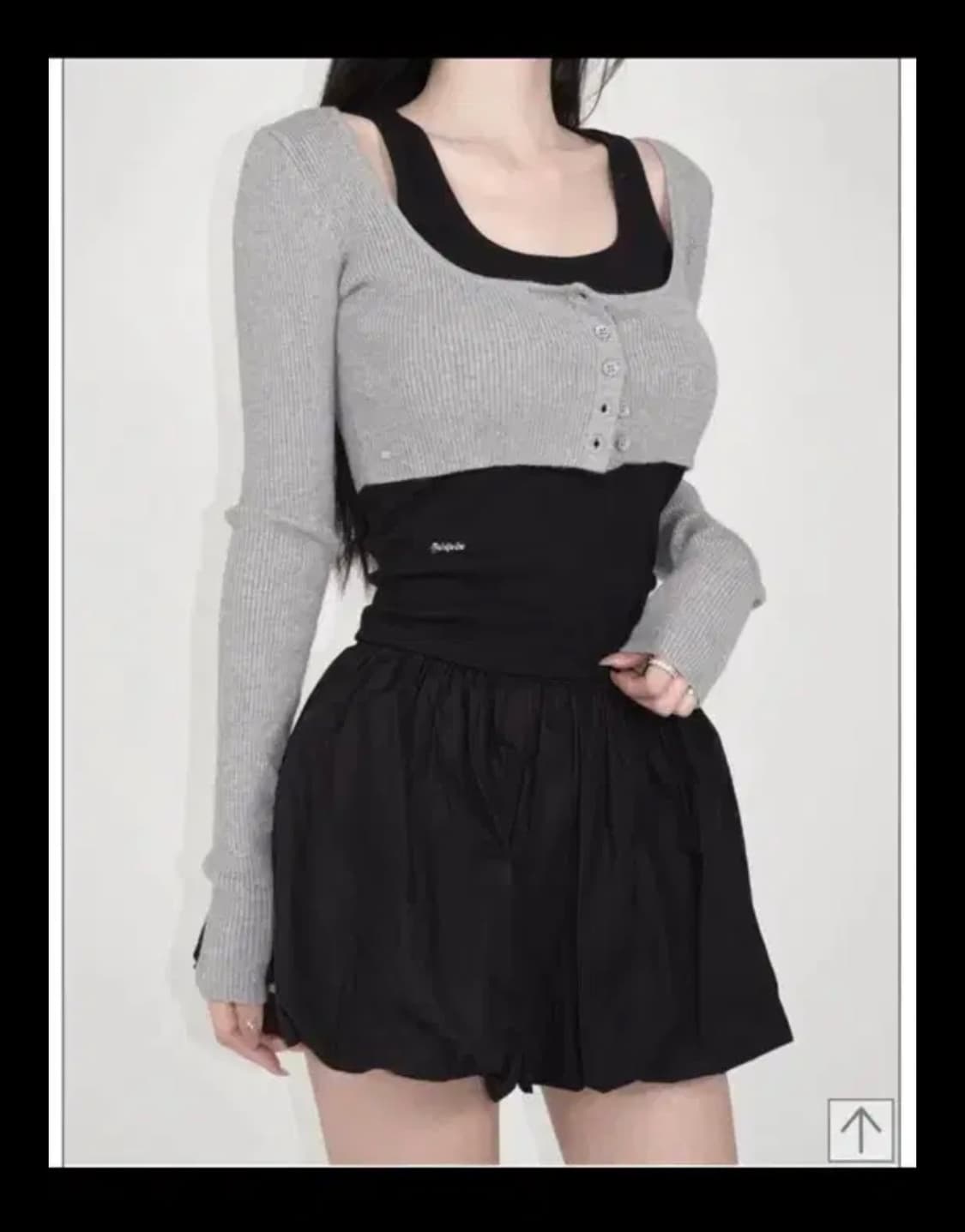 페일제이드 버튼 볼레로 가디건 상품이미지6