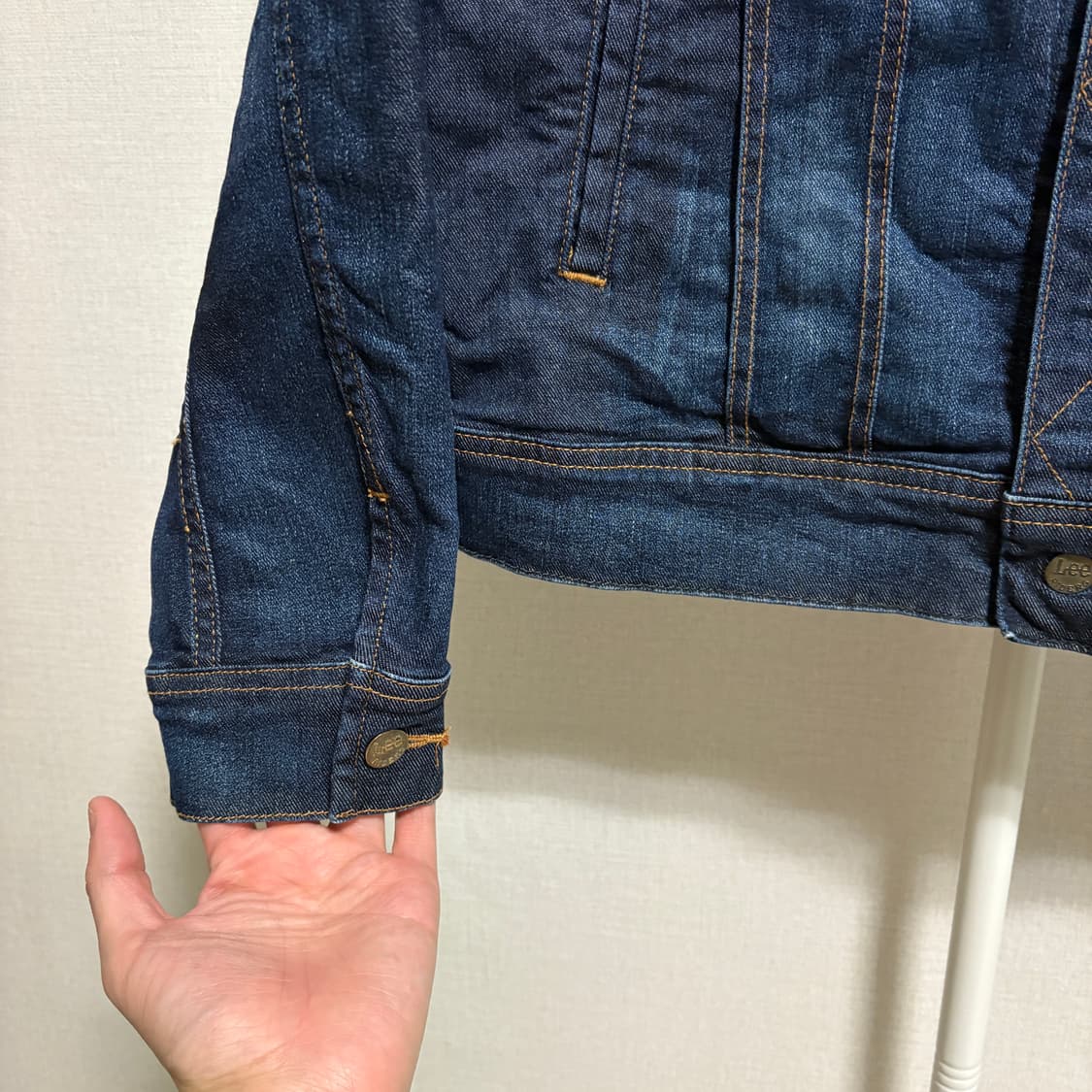 리 라이더스 스트레치 데님 트러커 자켓 / 중청, L 상품이미지7