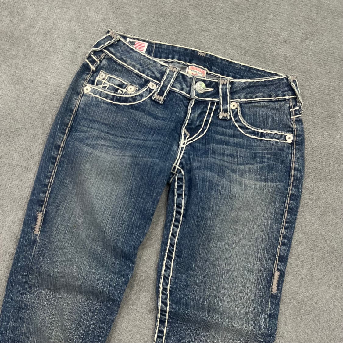 24 트루릴리젼 부츠컷 데님 팬츠 상품이미지3