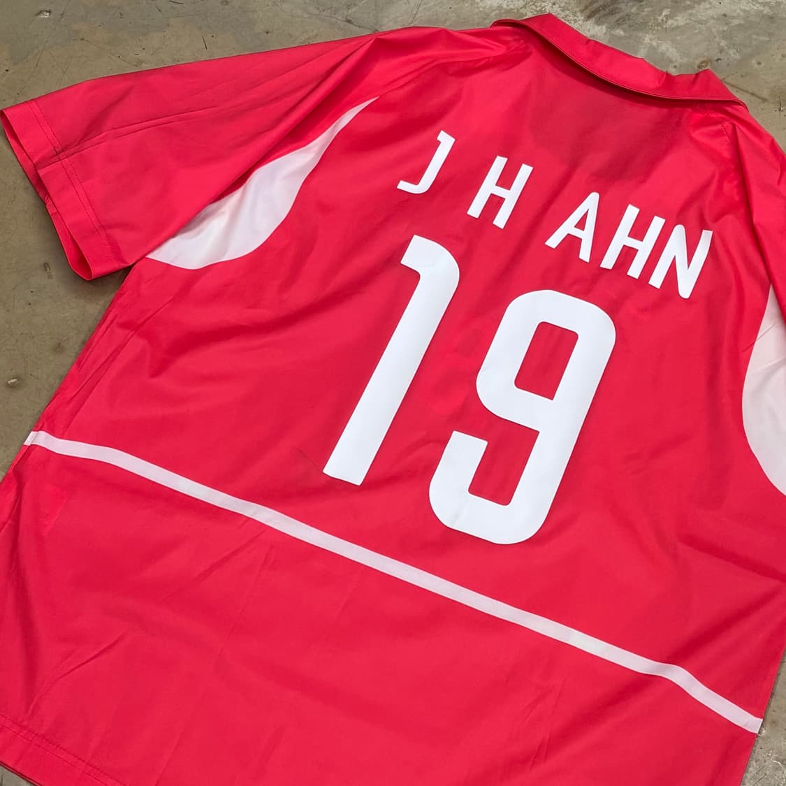 🫶🏻나이키 2002 한일월드컵 한국국대 No.19 안정환 유니폼   상품이미지2