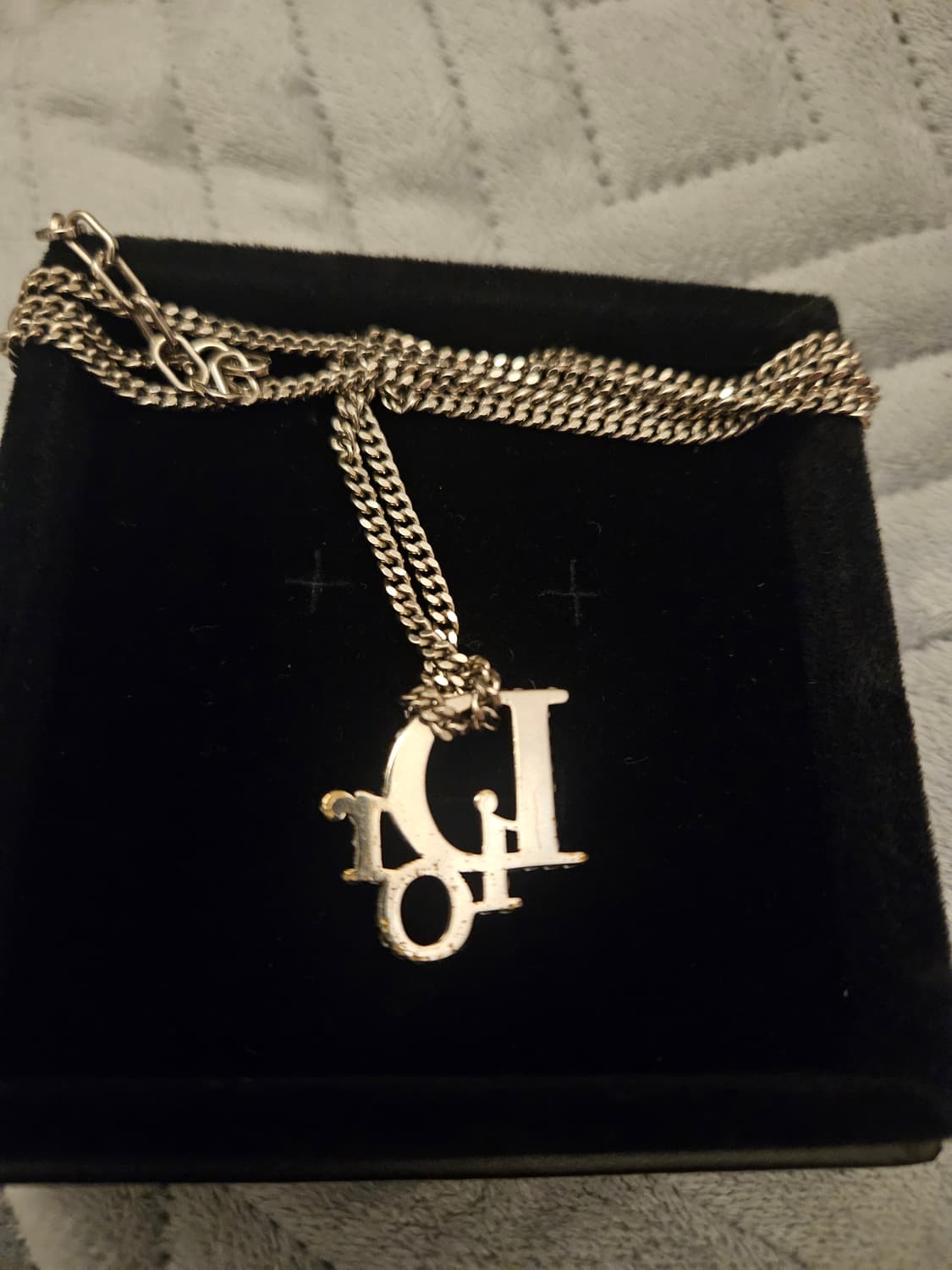 디올 Dior 오블리크 팬던트 목걸이 (정품) 상품이미지2