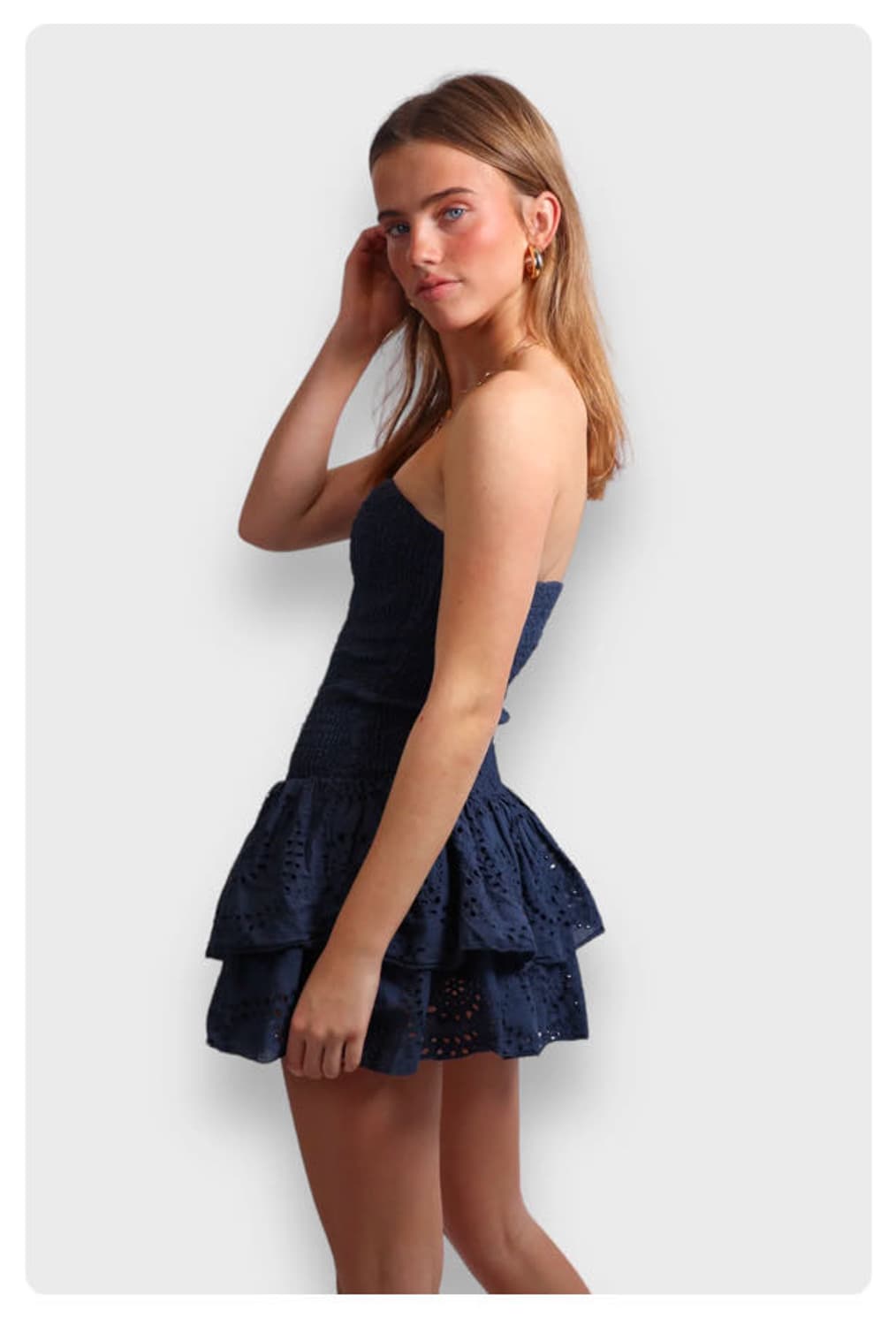 Meet me there night out navy dress 상품이미지1