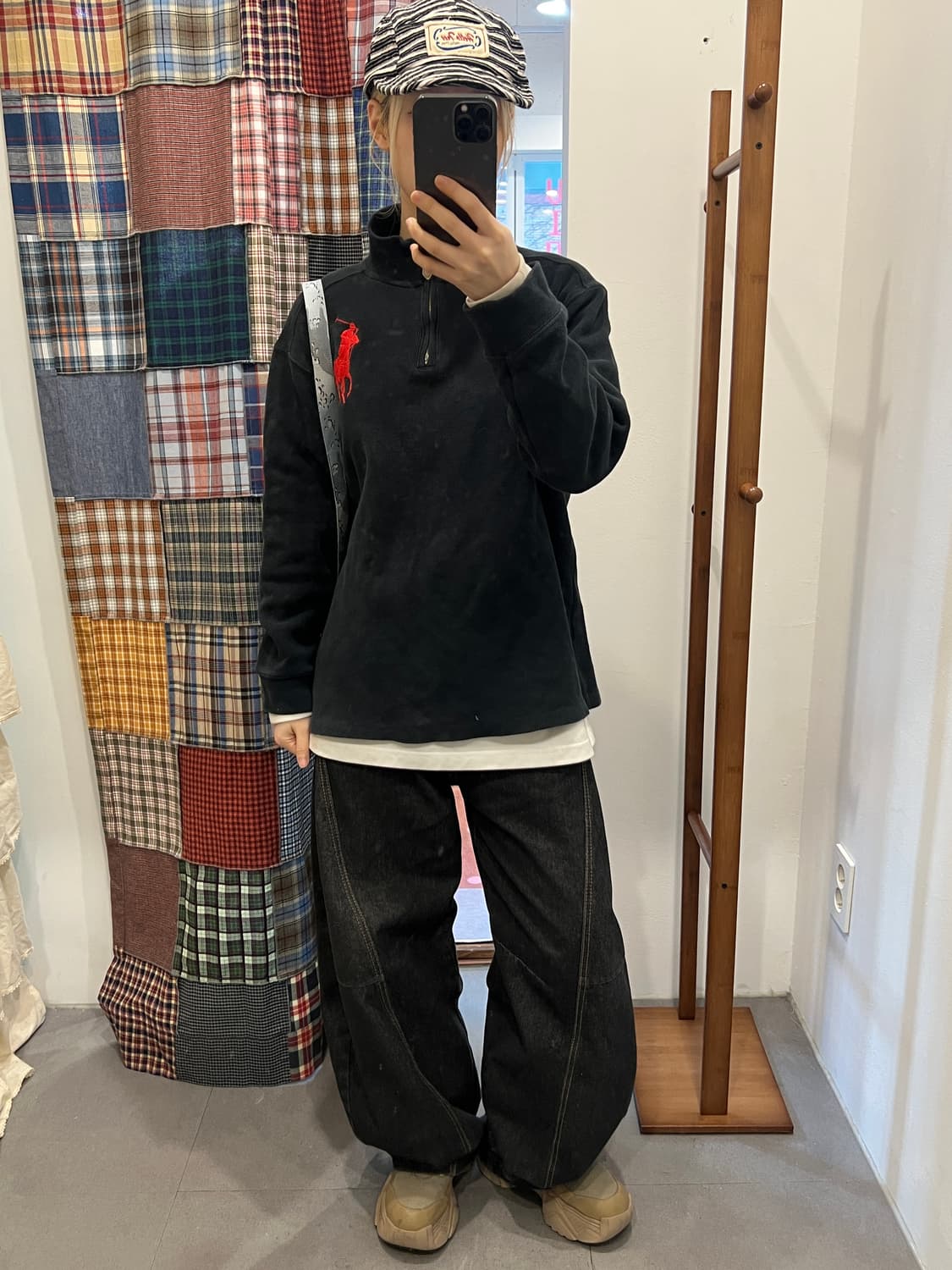 폴로 빅포니 네이비 아노락  상품이미지4