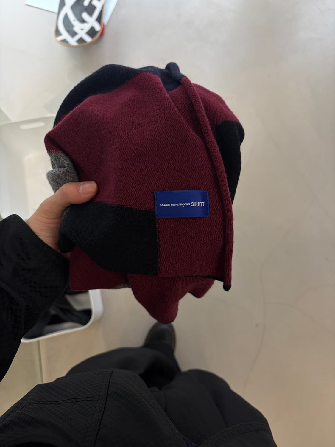 꼼데가르송 셔츠 머플러 상품이미지3