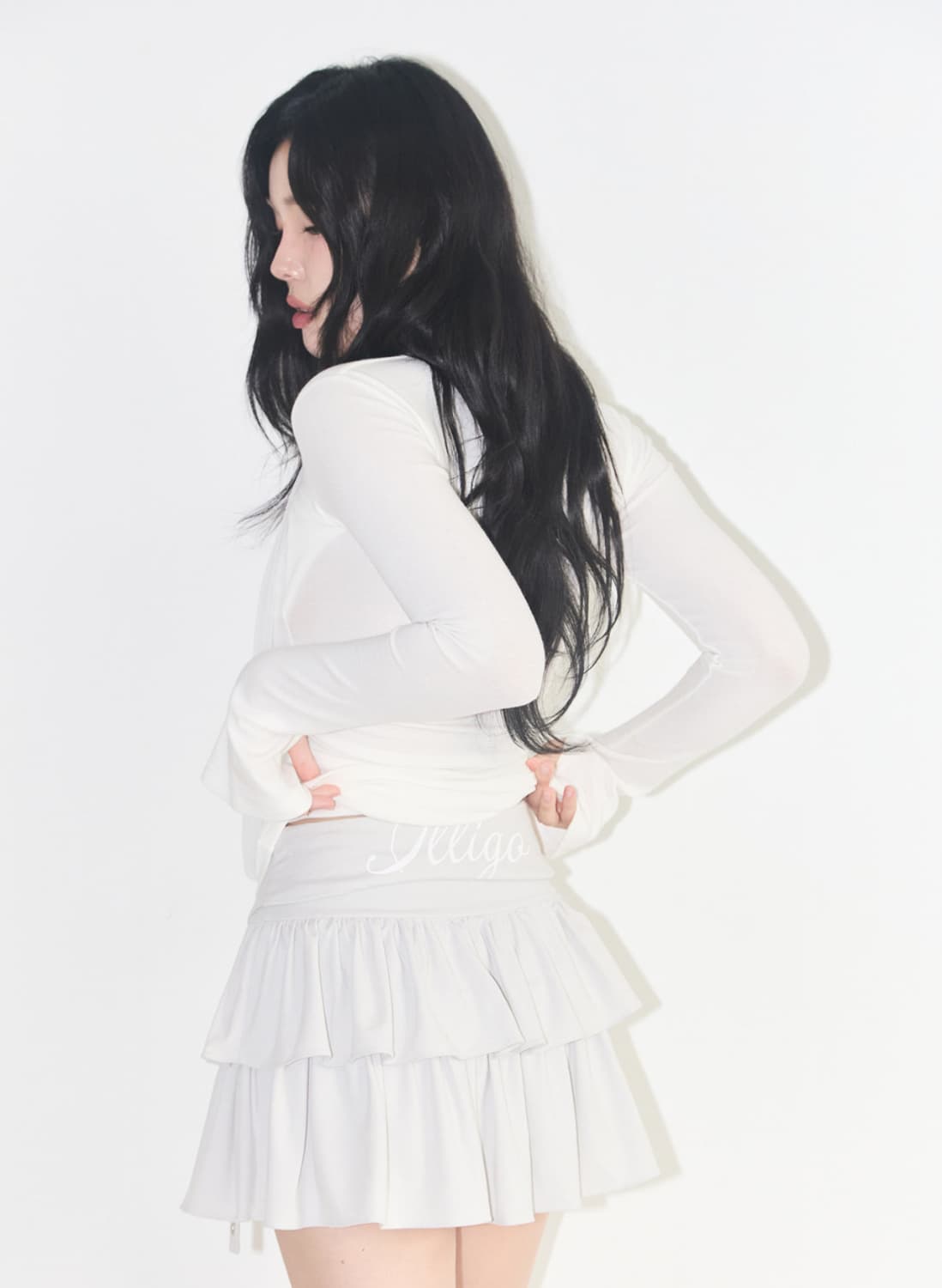 [새상품] 일리고 여름 캉캉 스커트 상품이미지1