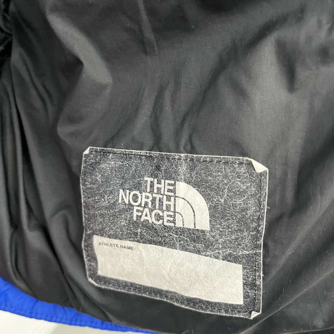 노스페이스 눕시 패딩 블루 / 블랙 남M 상품이미지5