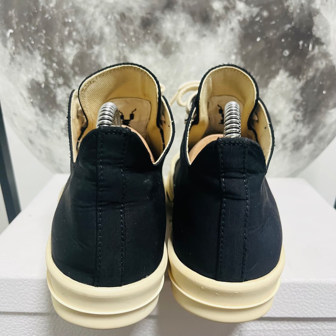 정품 39) 릭오웬스 다크쉐도우 캔버스 로우 스니커즈 250~255 상품이미지4