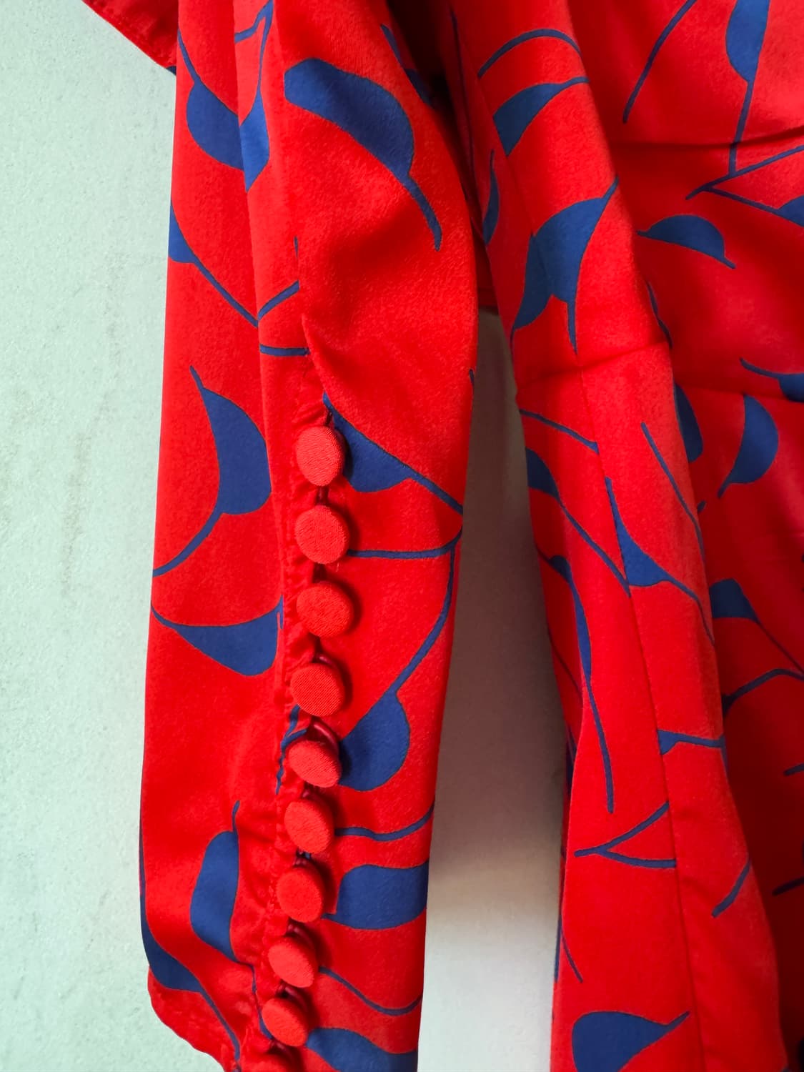 컨디션 최상 Self-Portrait 레드 패턴 미니 원피스2(44사이즈 상품이미지8