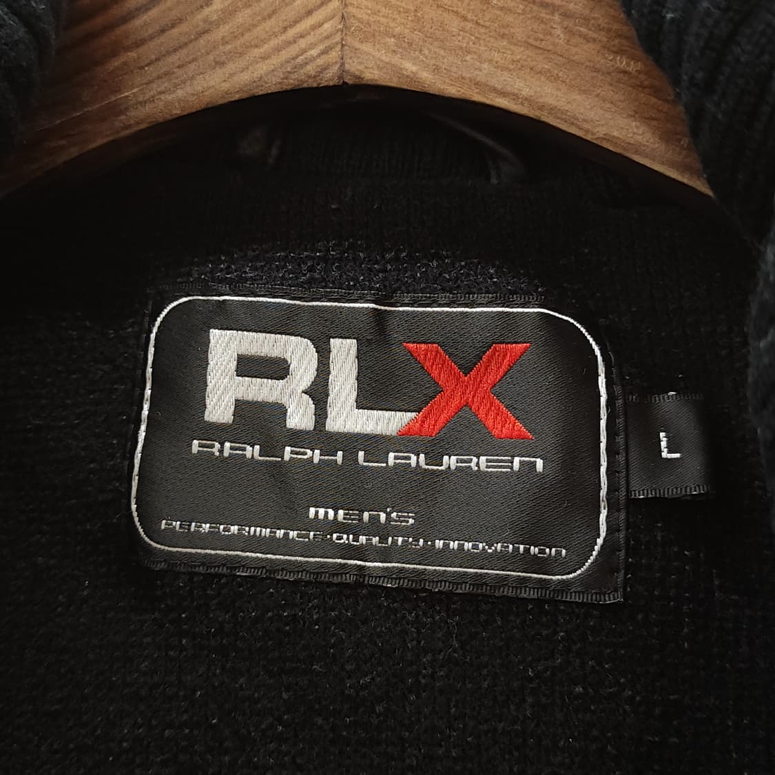 폴로 rlx 바이커 스포츠 자켓 하드쉘 아웃도어 점퍼 블랙 L 상품이미지8