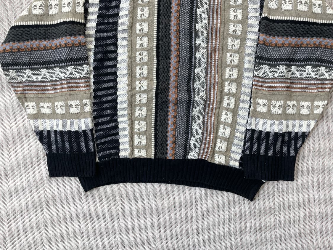 아메리칸 빈티지 usa 3D 케이블 니트 상품이미지2