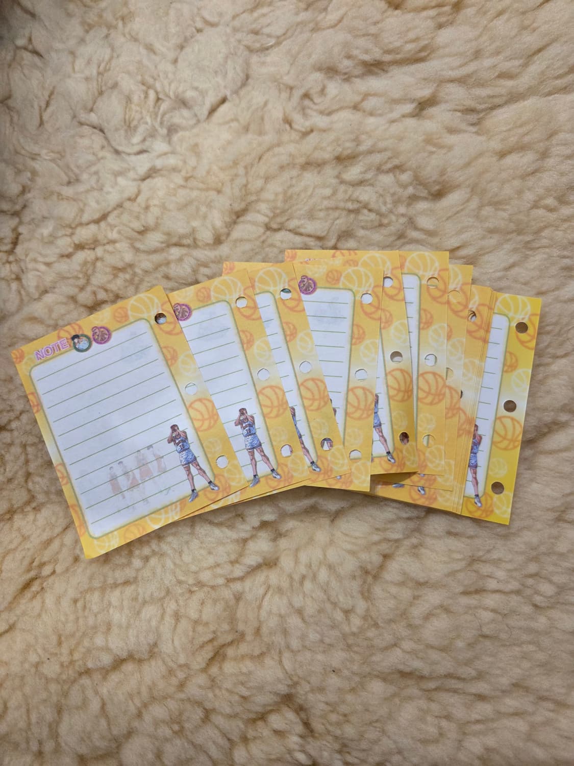 슬램덩크 3공 다이어리 속지 판매  상품이미지2