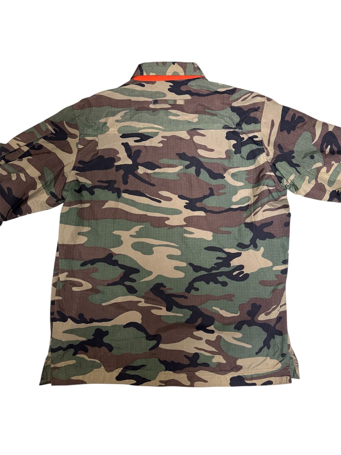 빈티지 90s 올드 스투시 아웃도어 카모 밀리터리 셔츠 자켓 M 상품이미지8