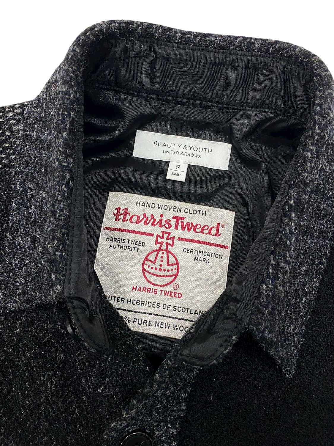 유나이티드 에로우즈 X 해리스 트위드 셔츠 자켓 상품이미지6