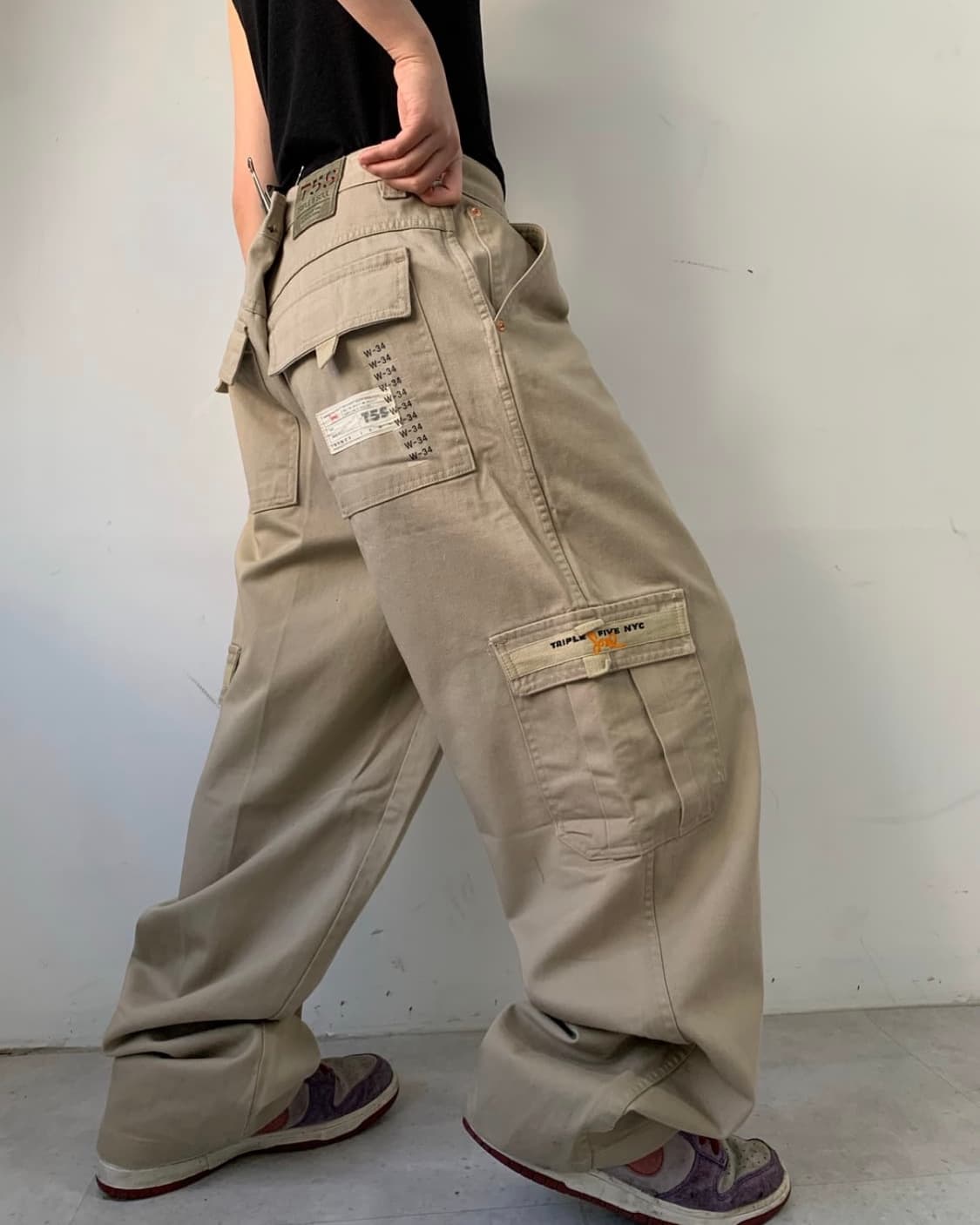 트리플 5 소울 올드스쿨 카고팬츠 상품이미지4