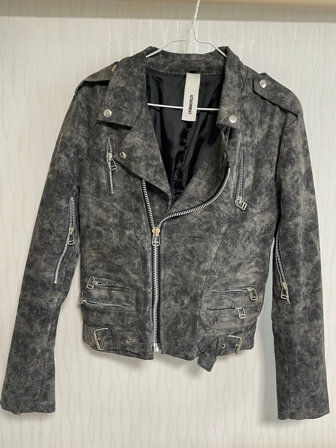 Attachment(어태치먼트) 라이더 자켓 상품이미지1