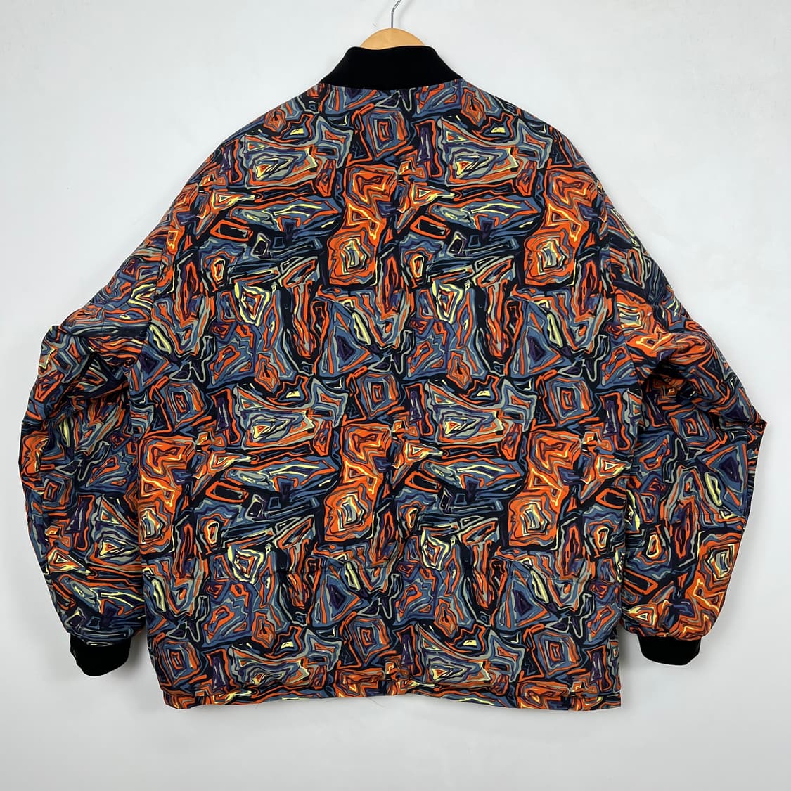 1990s NIKE 나이키 기히학패턴 덕다운 패딩 상품이미지3