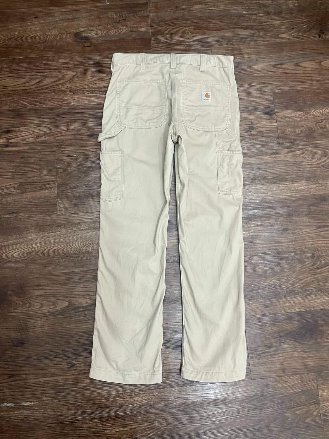 칼하트 덩가리 카펜터 워크 팬츠 베이지 상품이미지6